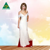 Taylor Swift in White 482 Celebrity Cutout